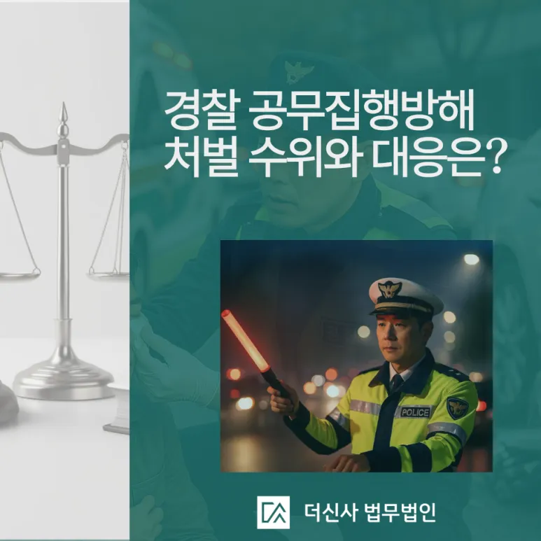 [변호사 칼럼]경찰 공무집행방해 처벌 수위와 대응법