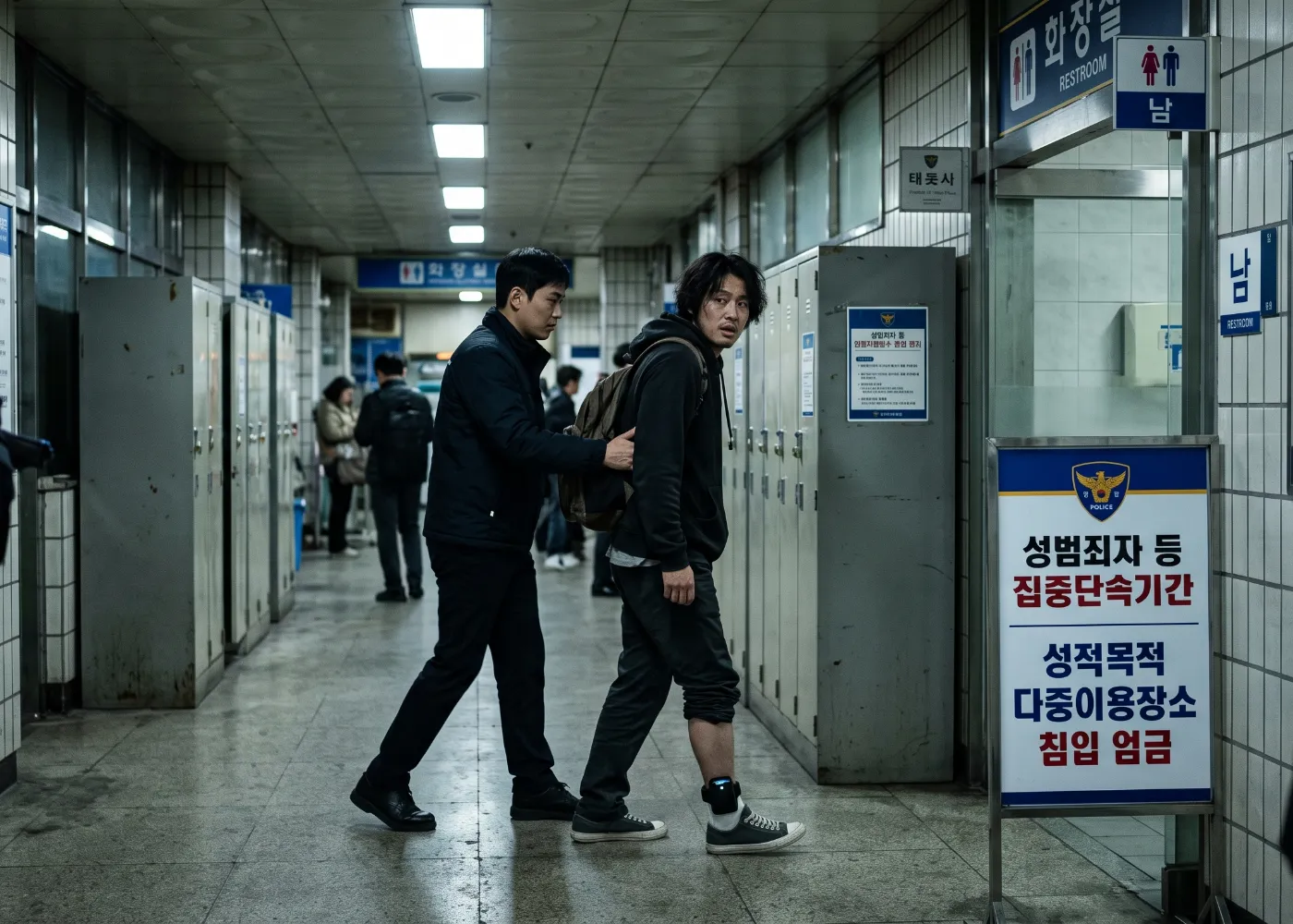 “‘전자발찌 찬 상태로 여자화장실에 잘못 들어갔다가 다시 감옥 가게 생겼습니다…’ 누범기간 성적목적다중이용장소침입 징역형(실형) 방어와 벌금형 선처 가이드”