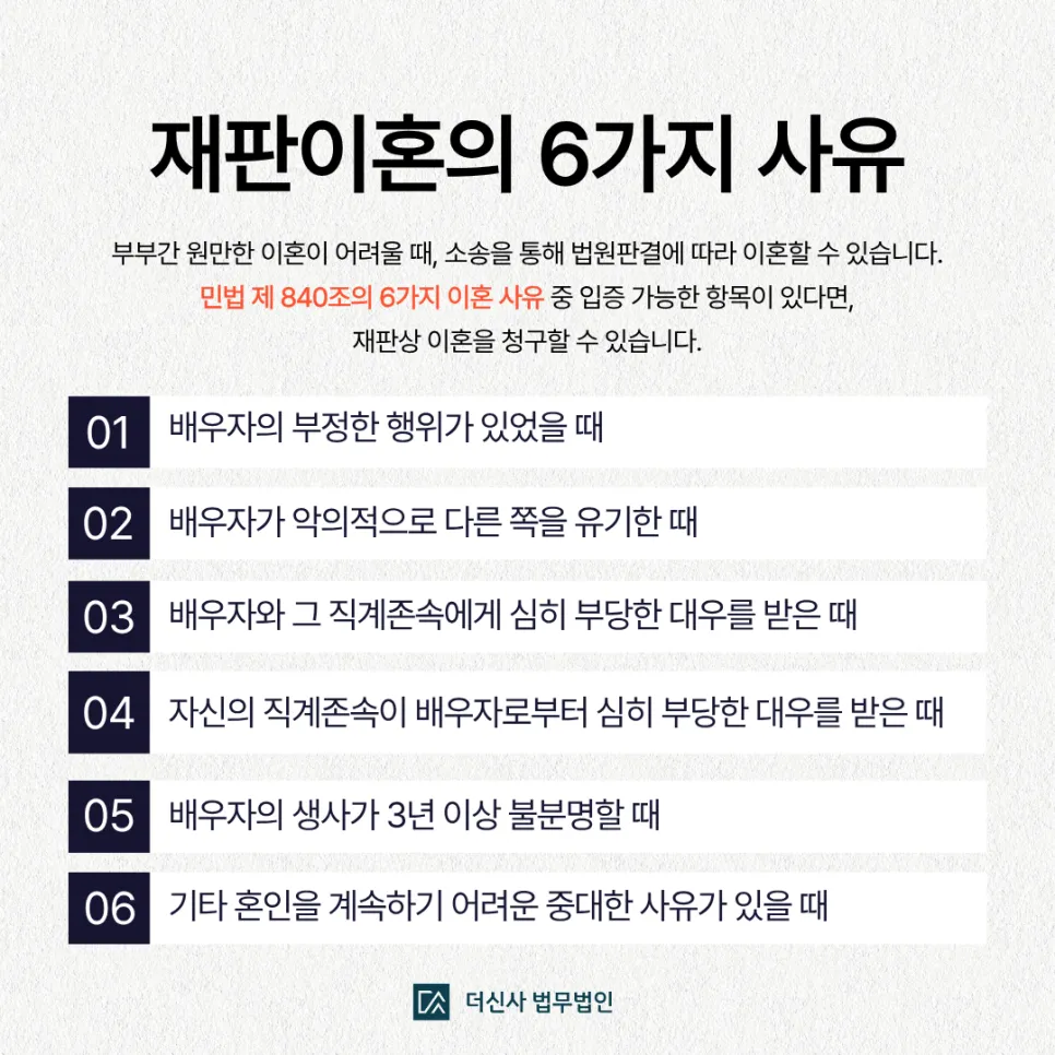 [변호사 칼럼] 이혼 소장 받았을 때 체크리스트